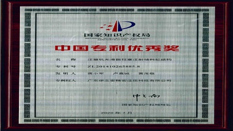 伊之密2020年获41项专利授权，1项中国专利优秀奖