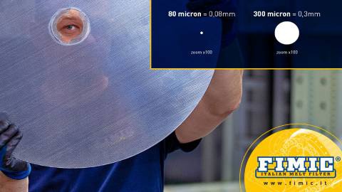 Laser-drilled screens and filtrations down to 80 micron with Fimic