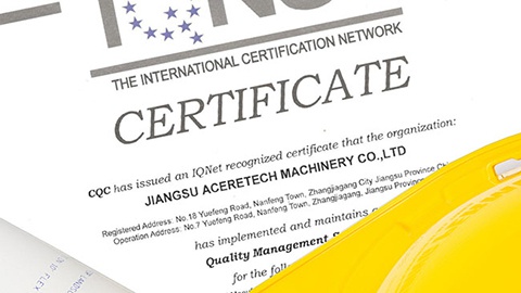 实力的又一象征——艾斯瑞特获得ISO9001证书